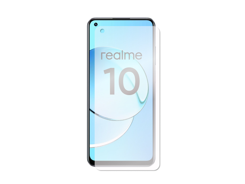 Гибридное защитное стекло Krutoff для Realme 10 5G 339873