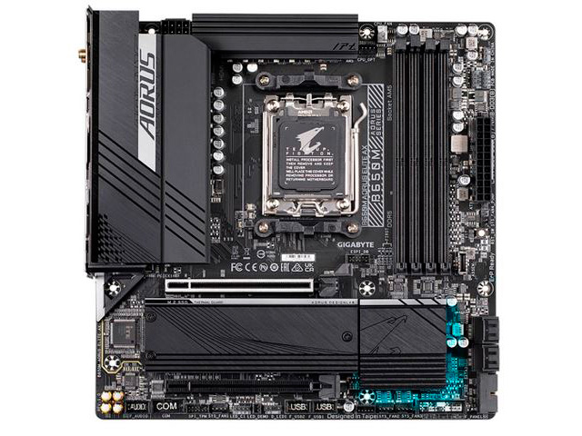 Материнская плата GigaByte B650M Aorus Elite AX