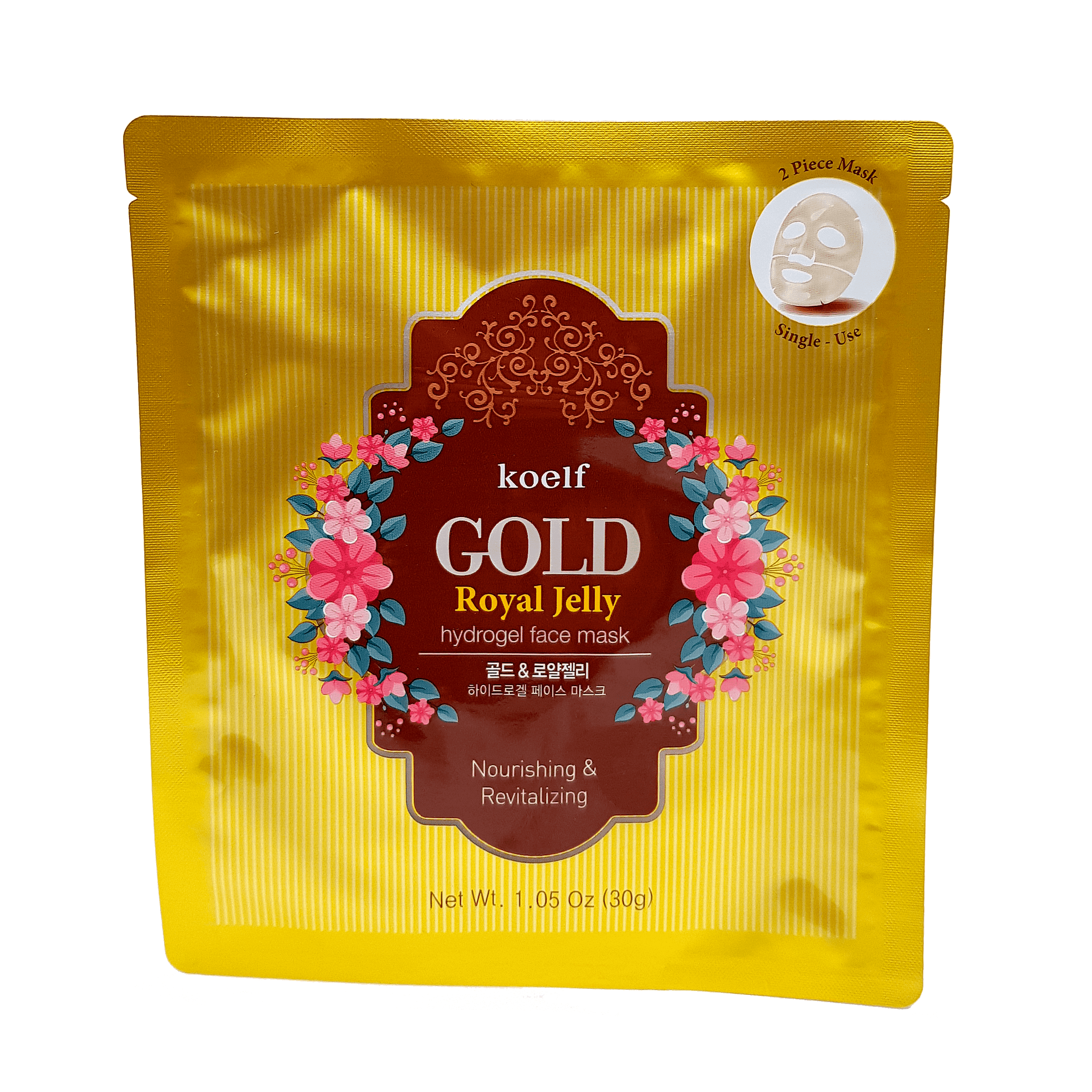 KOELF Gold & Royal Jelly Hydrogel Face Mask