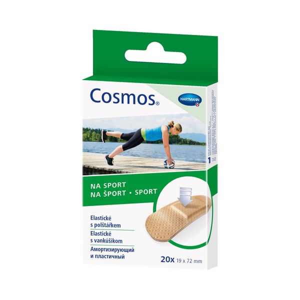 Перевязочные материалы  ЗдравСити Пластырь Sport Cosmos/Космос 1,9см x 7,2см 20 шт.