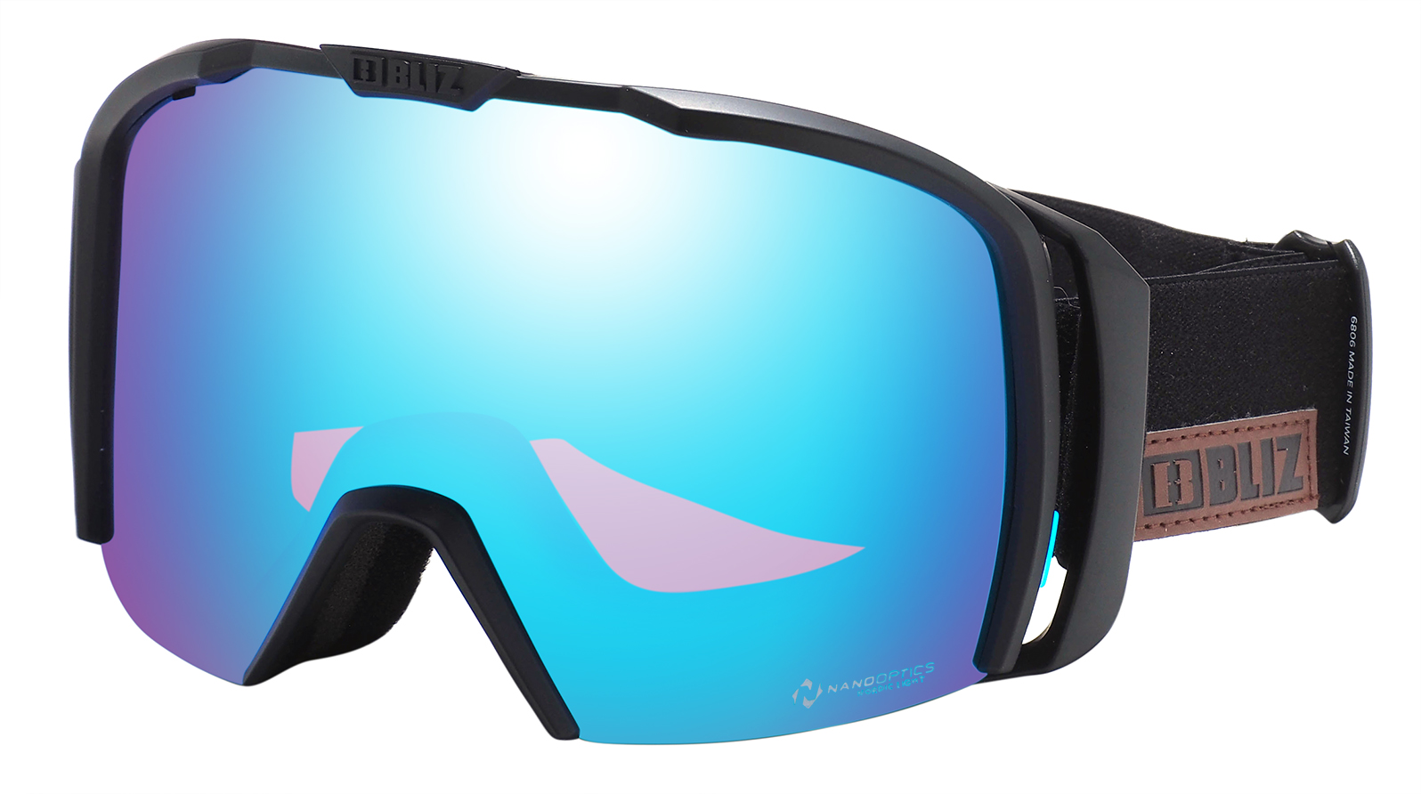 Горнолыжные  Stock Optika Bliz Goggles Nova Nordic Light Matt Black