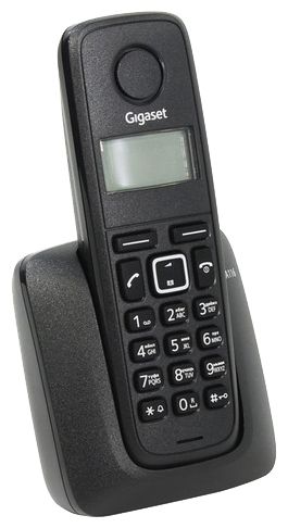  Радиотелефон Gigaset A116 черный