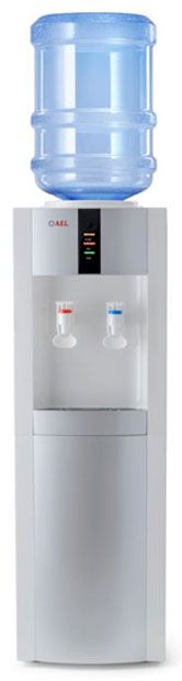   Империя Техно Кулер для воды AEL LС-AEL-47b white/silver с холодильником