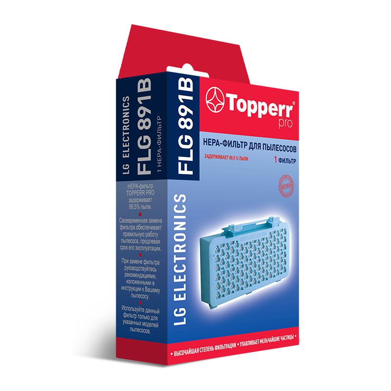   Империя Техно Фильтр для пылесоса Topperr LG 1158 FLG 891B