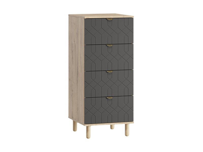 Комоды, буфеты и тумбы Комод Теджонс-1 Deco Grafit