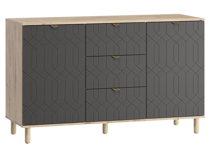 Комоды, буфеты и тумбы Сервант Теджонс-2 Deco Grafit