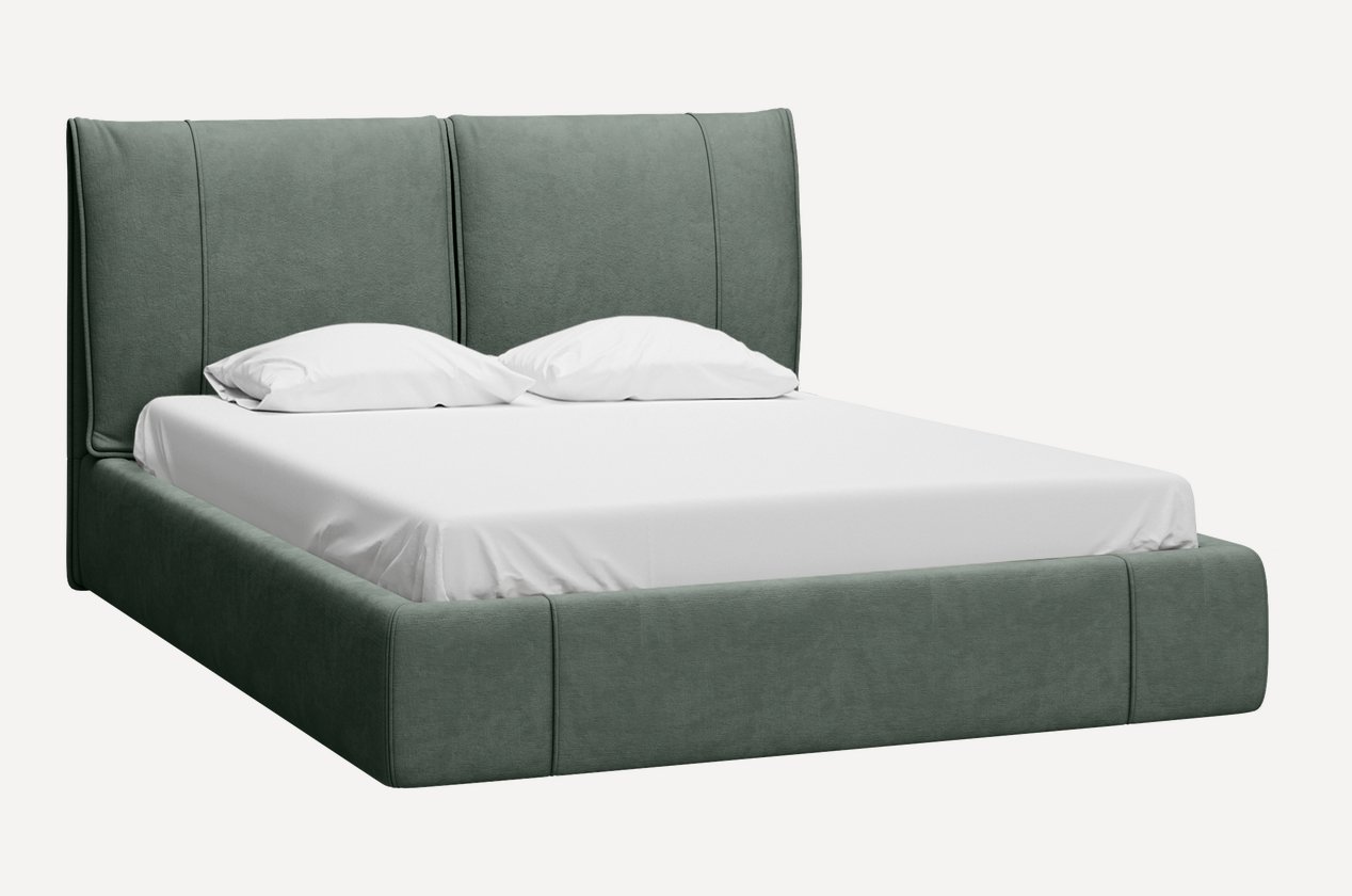 Кровать Вайлор-Floor 140 Velvet Olive
