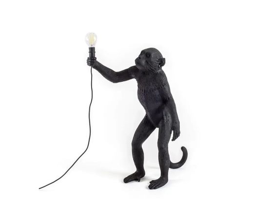 Настольная лампа Monkey Lamp Standing (Черный, 46)