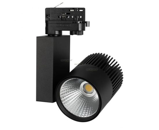 Трековый светильник Arlight трехфазный LGD-ARES-4TR-R100-40W Day4000 (BK, 24 deg)