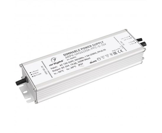 Блок питания ARPV-UH24320A-PFC-0-10V (24V, 13.3A, 320W)