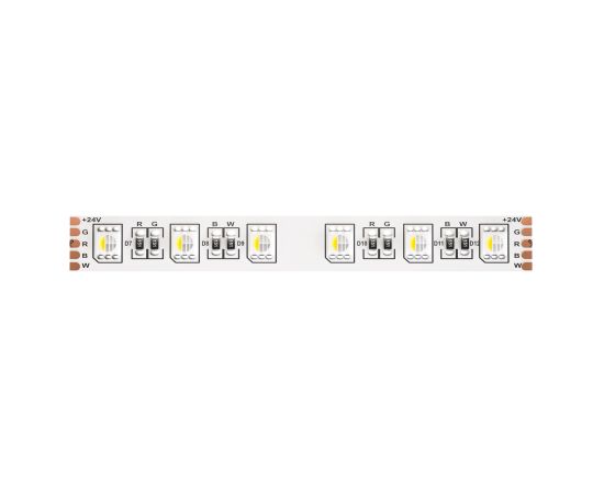 Светодиодная лента 24В Led strip 19,2 Вт 500см