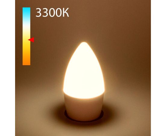  Светодиодна лампа Свеча СD LED 6W 3300K E27 BLE2760