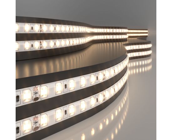 Светодиодная лента Лента светодиодная 24V 9,6W 120Led 2835 IP65 теплый белый, 5м