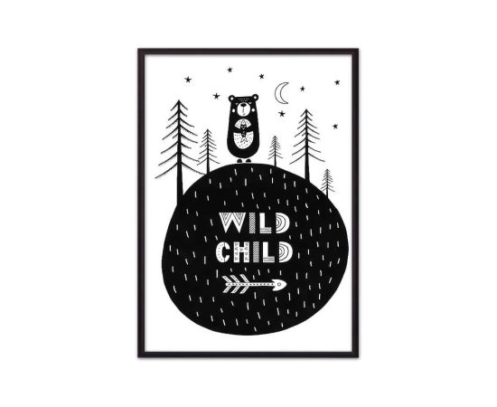 Постер Медведь Wild child