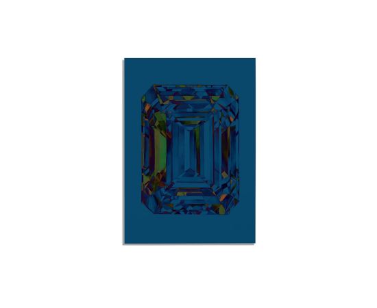 Постер BLUE DIAMOND DIGITAL ART - 40x60 см