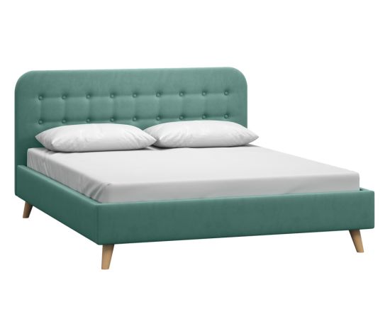 Кровать Динс 160 Velvet Mint