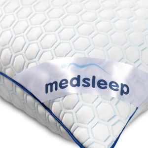 Подушка Medsleep Топ кул, 70х70 см, микрогель, чехол микрофибра/нейлон