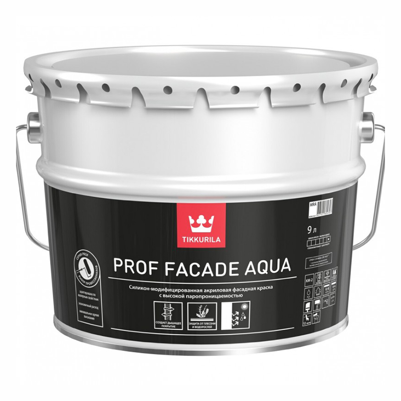  Prof Facade Aqua 9 л глубокоматовый            C (насыщенные тона)