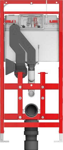 Система инсталляции для унитазов Tece TECElux 9 600 400 с системой удаления запахов