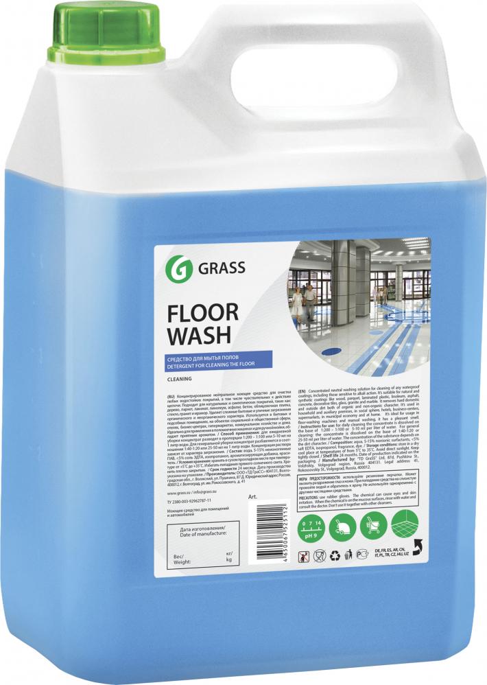 Клининг Средство для мытья пола Grass Floor Wash нейтральное 51 л