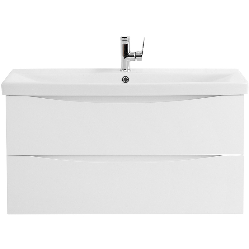 Тумба под раковину BelBagno MARINO-CER-1000-2C-SO-BL-P 100 см, Bianco Lucido