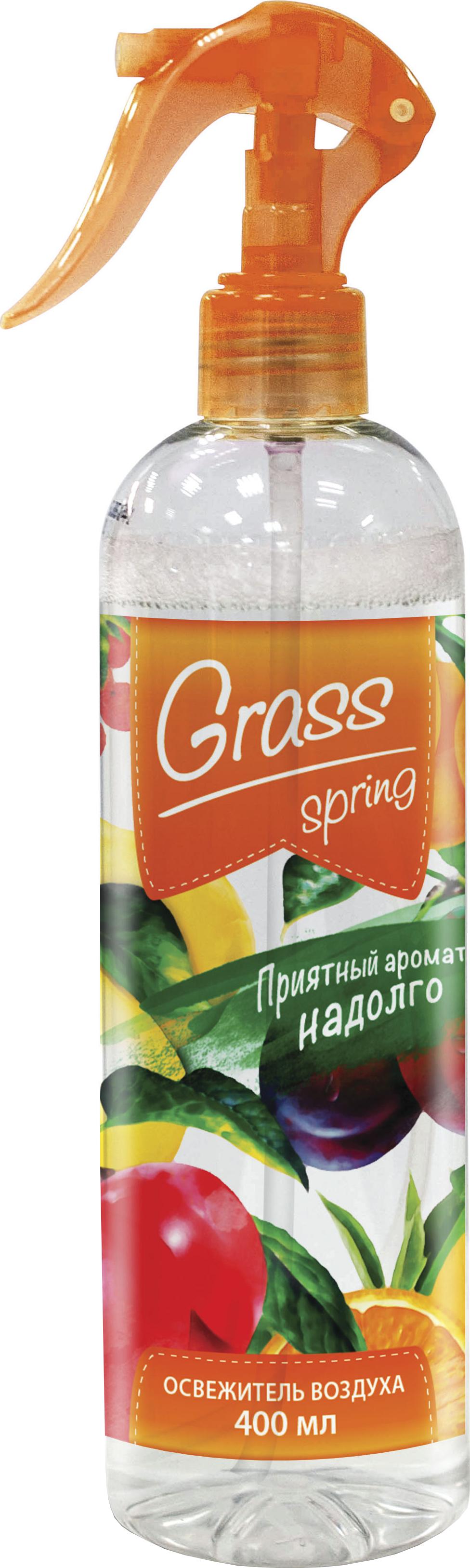 Клининг  Топ Сантехника Освежитель воздуха Grass Spring