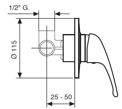 Раковина накладная Aqueduto Espiral ESP0210 белый