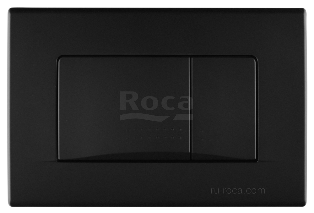 Кнопка смыва Roca Active 32B 8901130B6, черный матовый