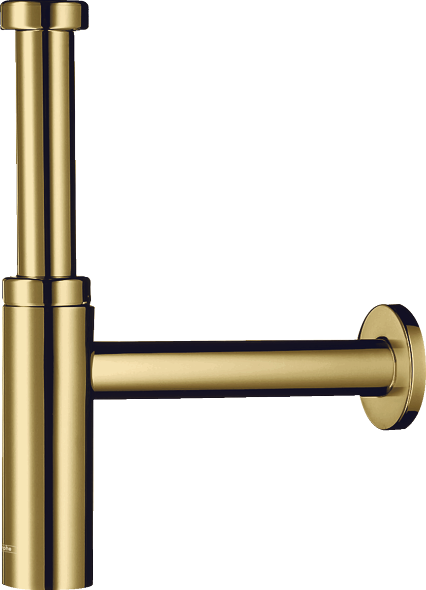 Сифоны для раковины  Топ Сантехника Сифон для раковины Hansgrohe Flowstar S 52105990, полированное золото