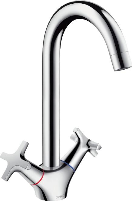 Смеситель для кухонной мойки Hansgrohe Logis Classic 71285000, хром