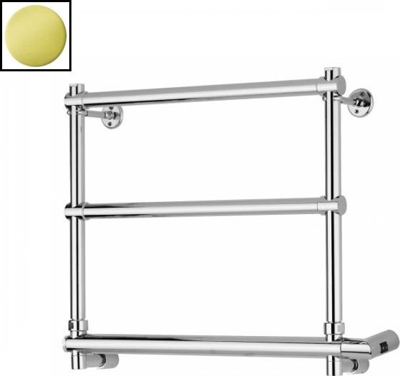   Топ Сантехника Полотенцесушитель электрический Margaroli Sole 540-3 BOX 5404703GDB, золото