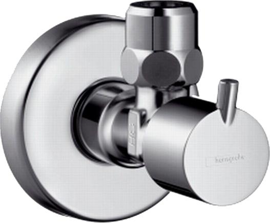 Комплектующие  Топ Сантехника Вентиль Hansgrohe S 13901000 с рукояткой, хром