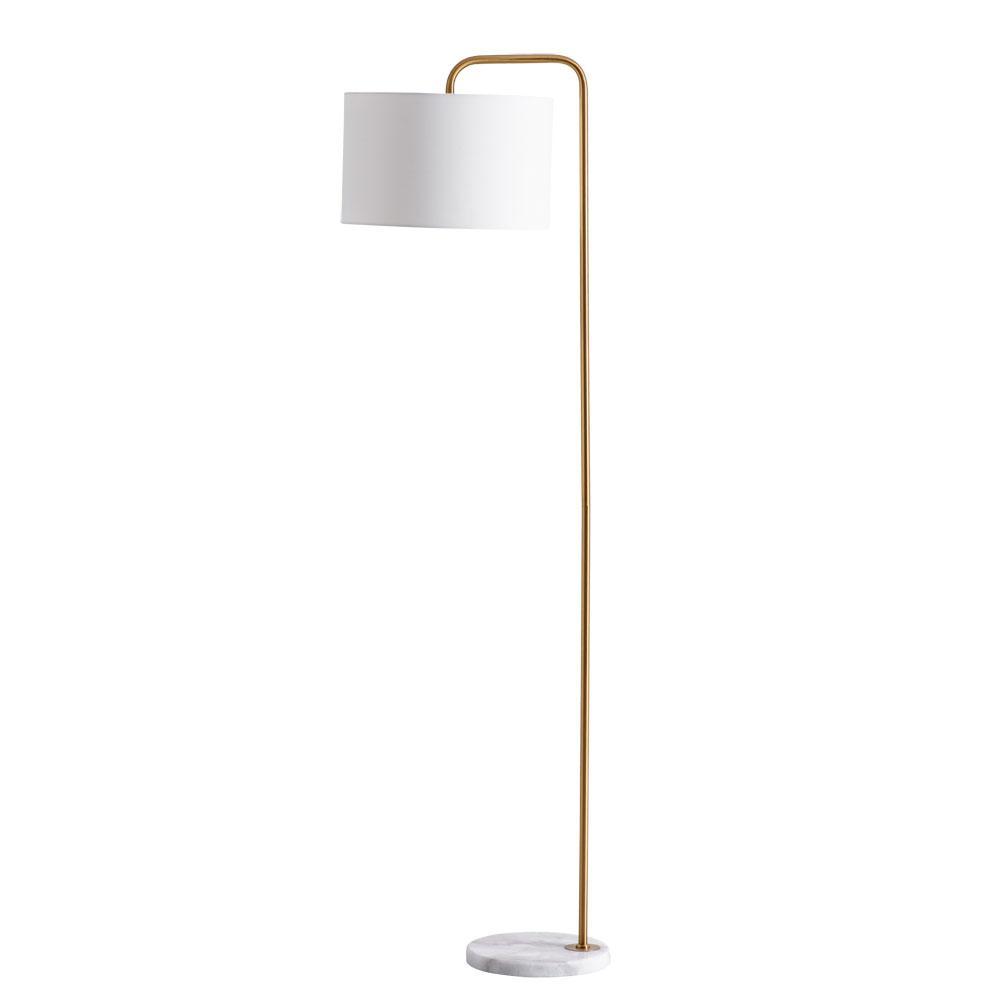 Изогнутые  Топ Сантехника Торшер Arte Lamp Rupert A5024PN-1PB