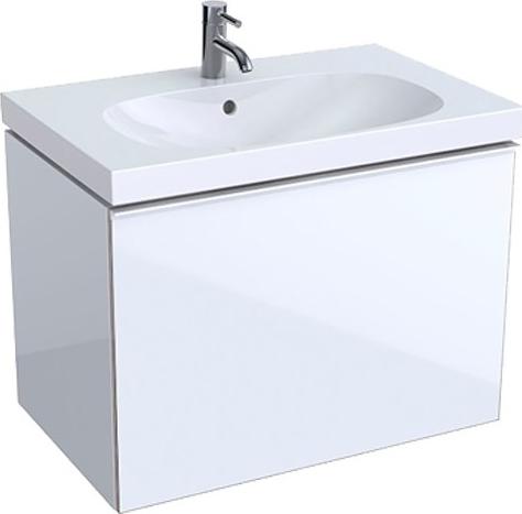 Тумба под раковину Geberit Acanto 75 500.611.01.2, белый