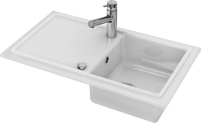 Кухонная мойка Duravit Cassia 86 7513860000, белый