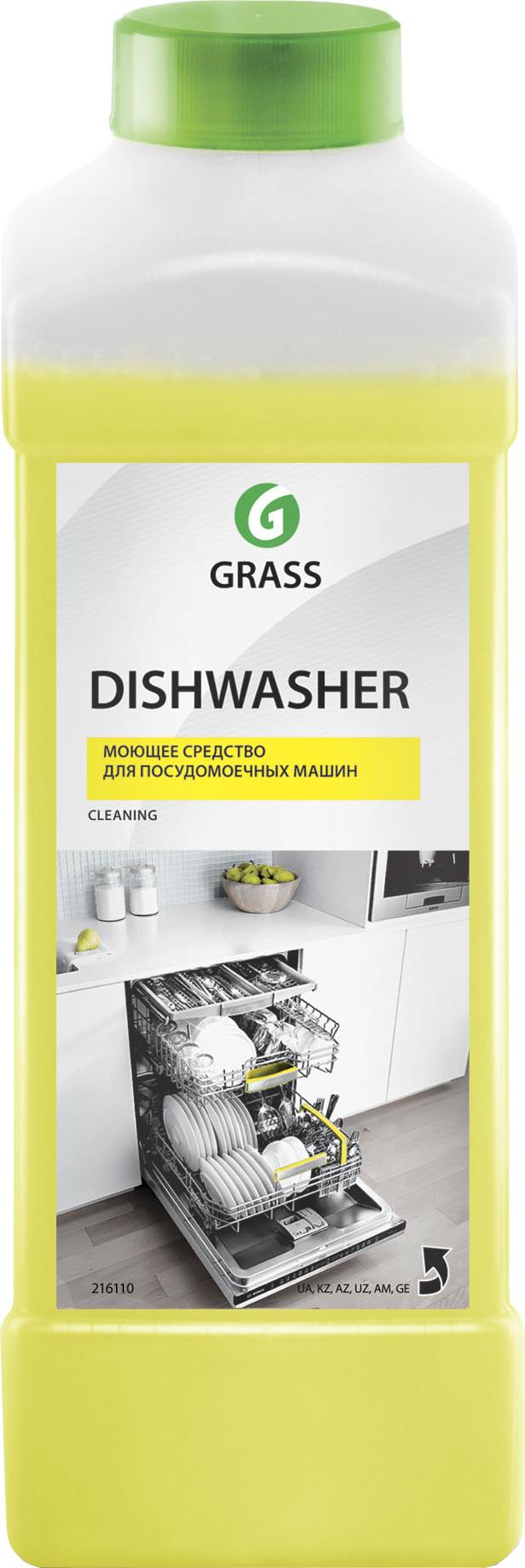 Клининг  Топ Сантехника Средство для мытья посуды Grass Dishwasher для посудомоечных машин 1 л