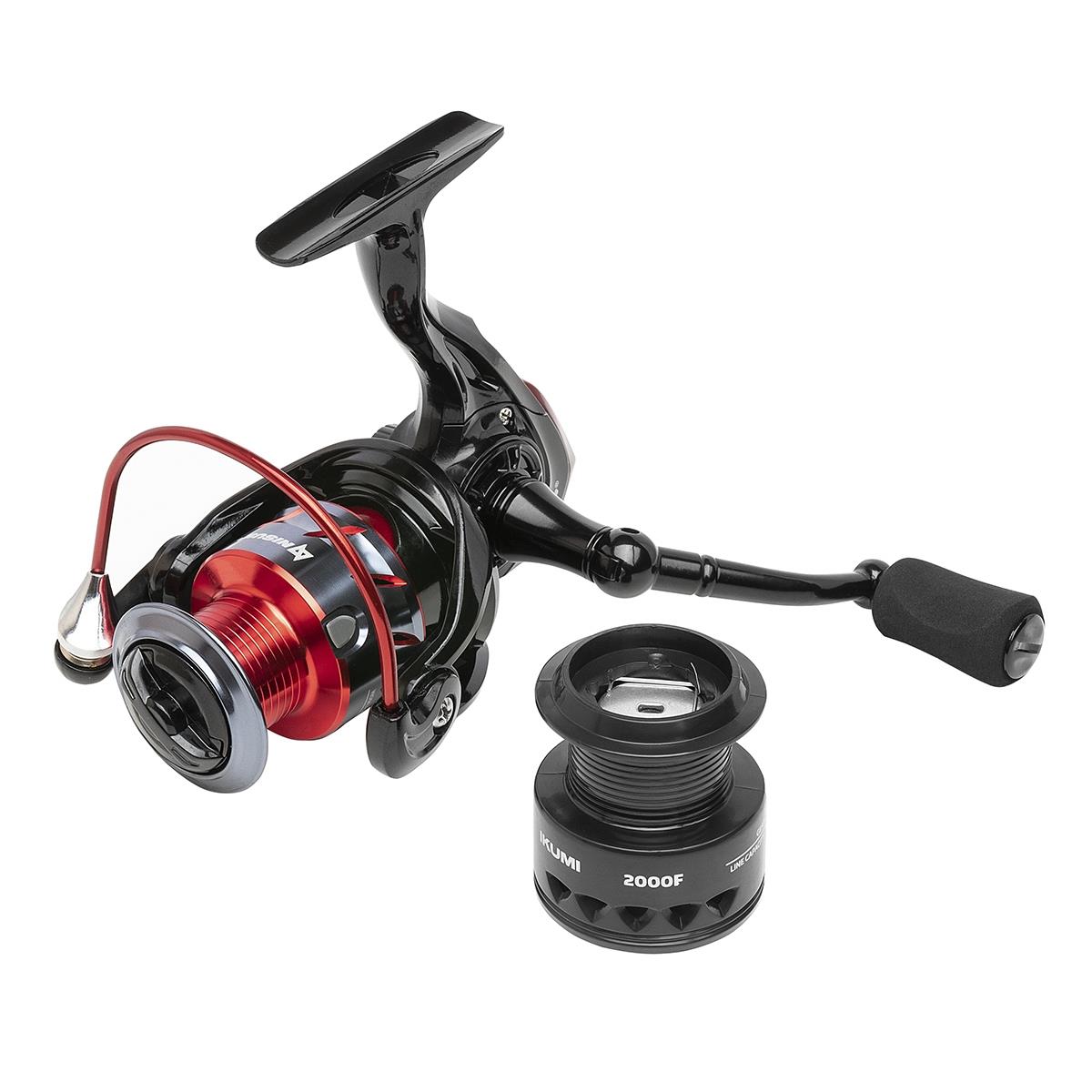 Катушка IKUMI 2000F + зап.шпуля 4+1 подшип Nisus
