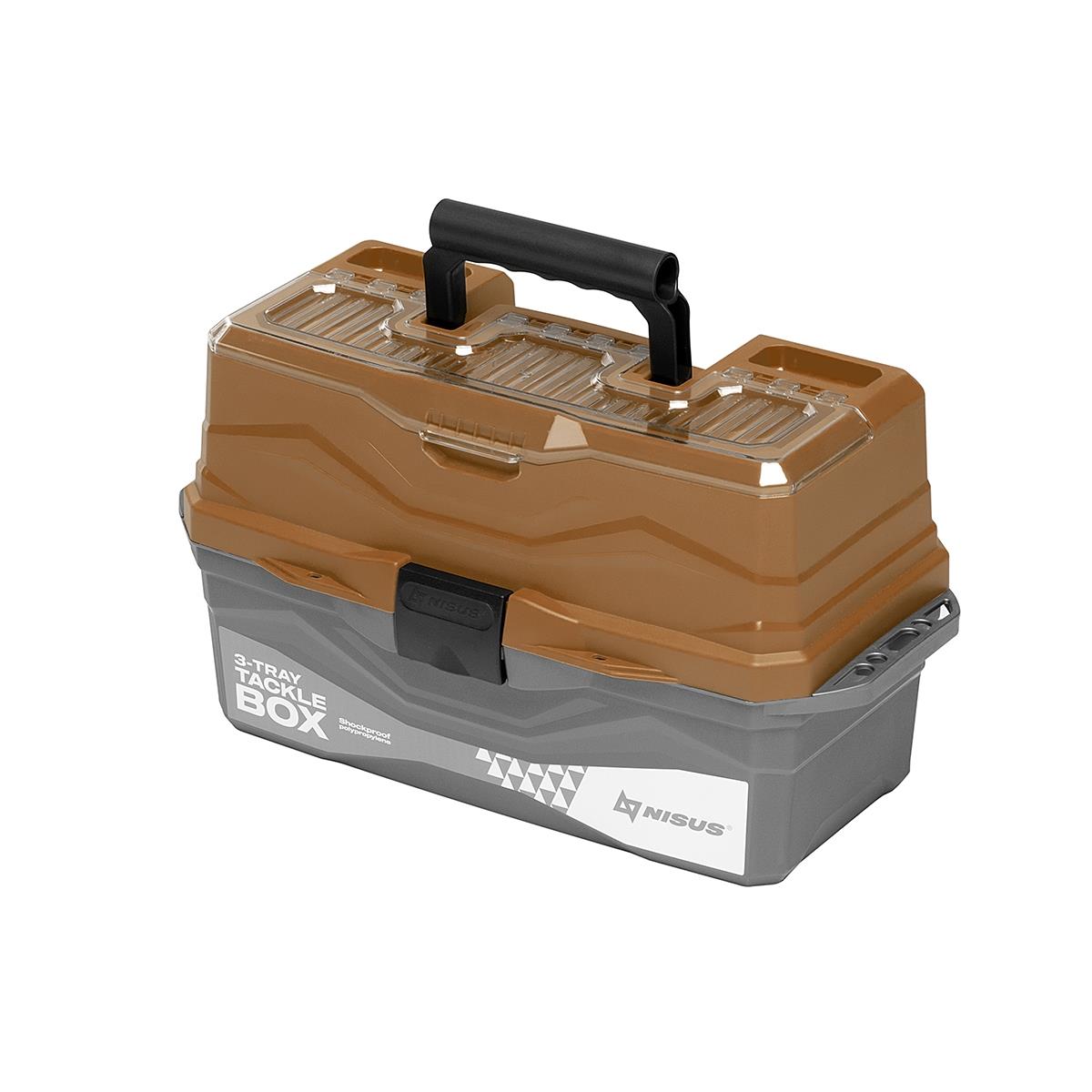 Ящик для снастей Tackle Box трехполочный золотой (N-TB-3-GO) NISUS