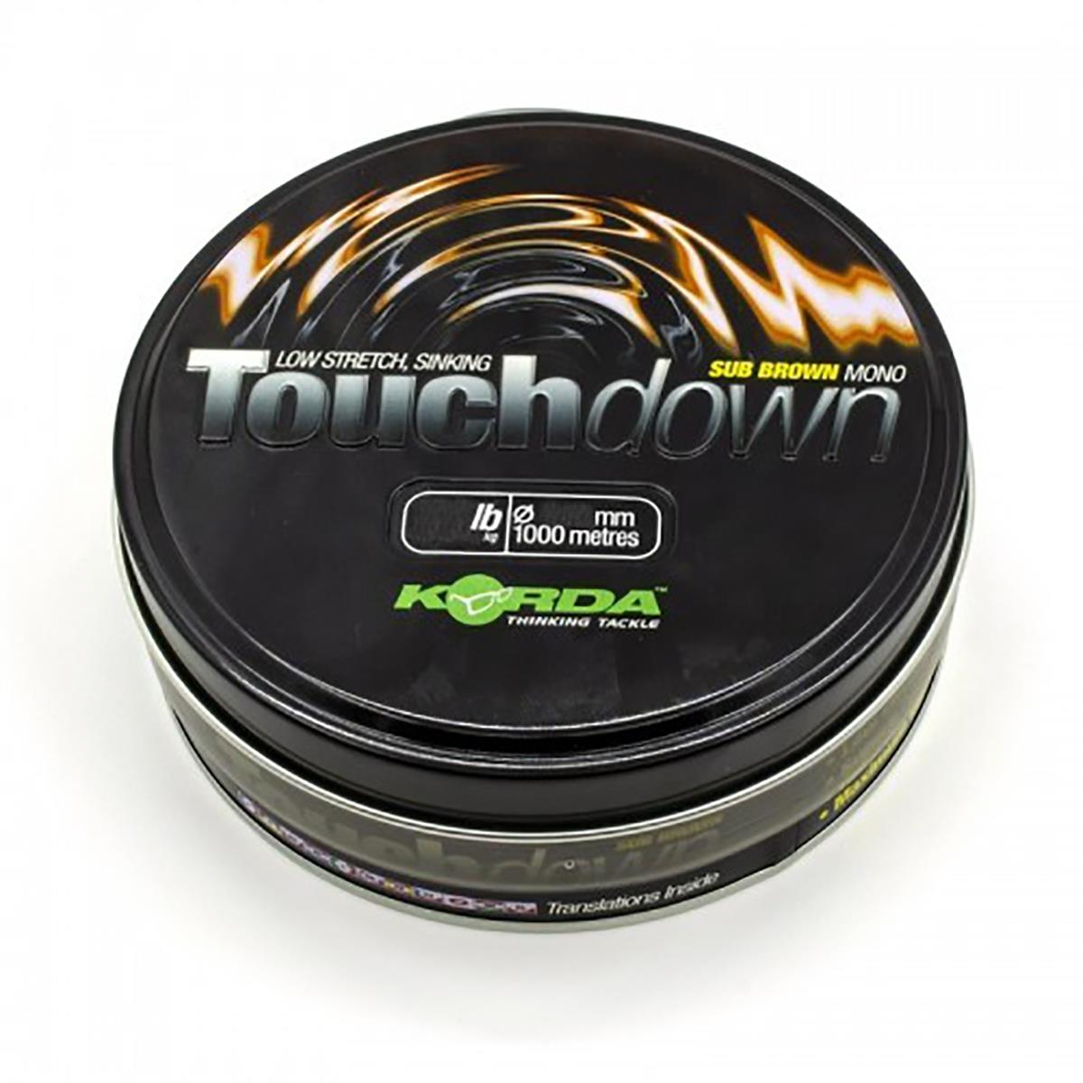 Леска Touchdown Brown 0,43 мм KTDB20  Korda