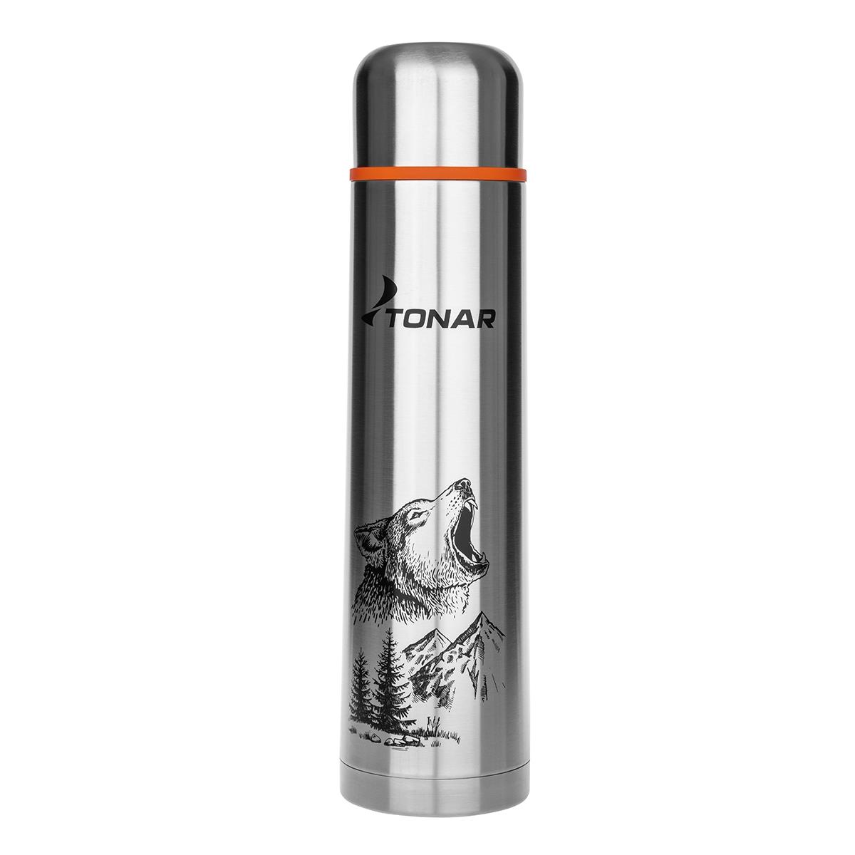  Термос (HS.TM-051-W) 1200ML Волк  Tonar