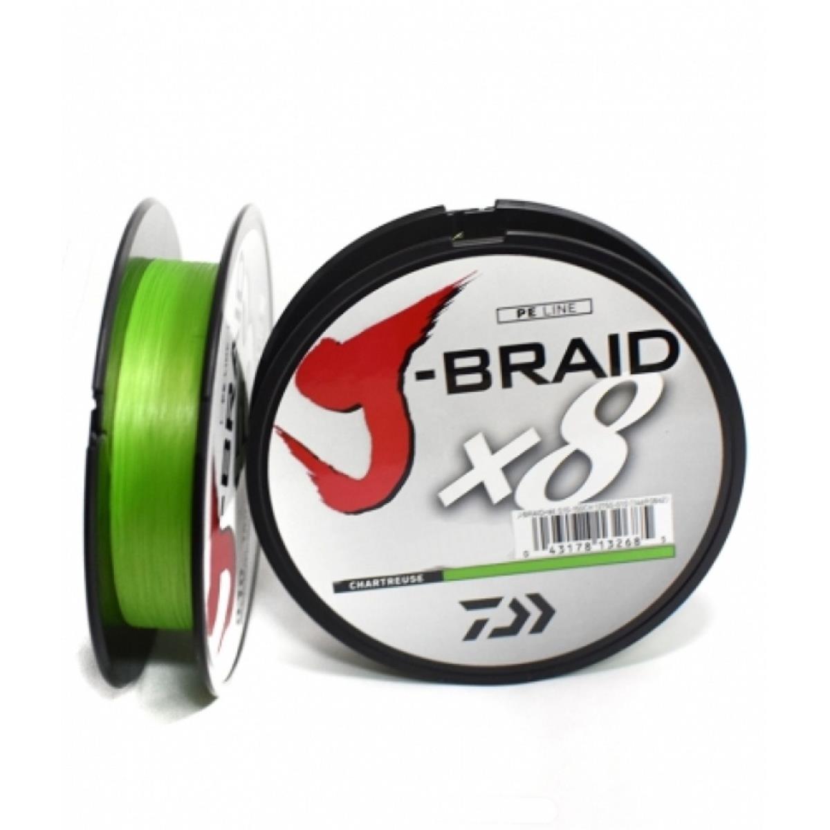  Леска плетеная J-Braid X8 флуор.-желтая 150m DAIWA