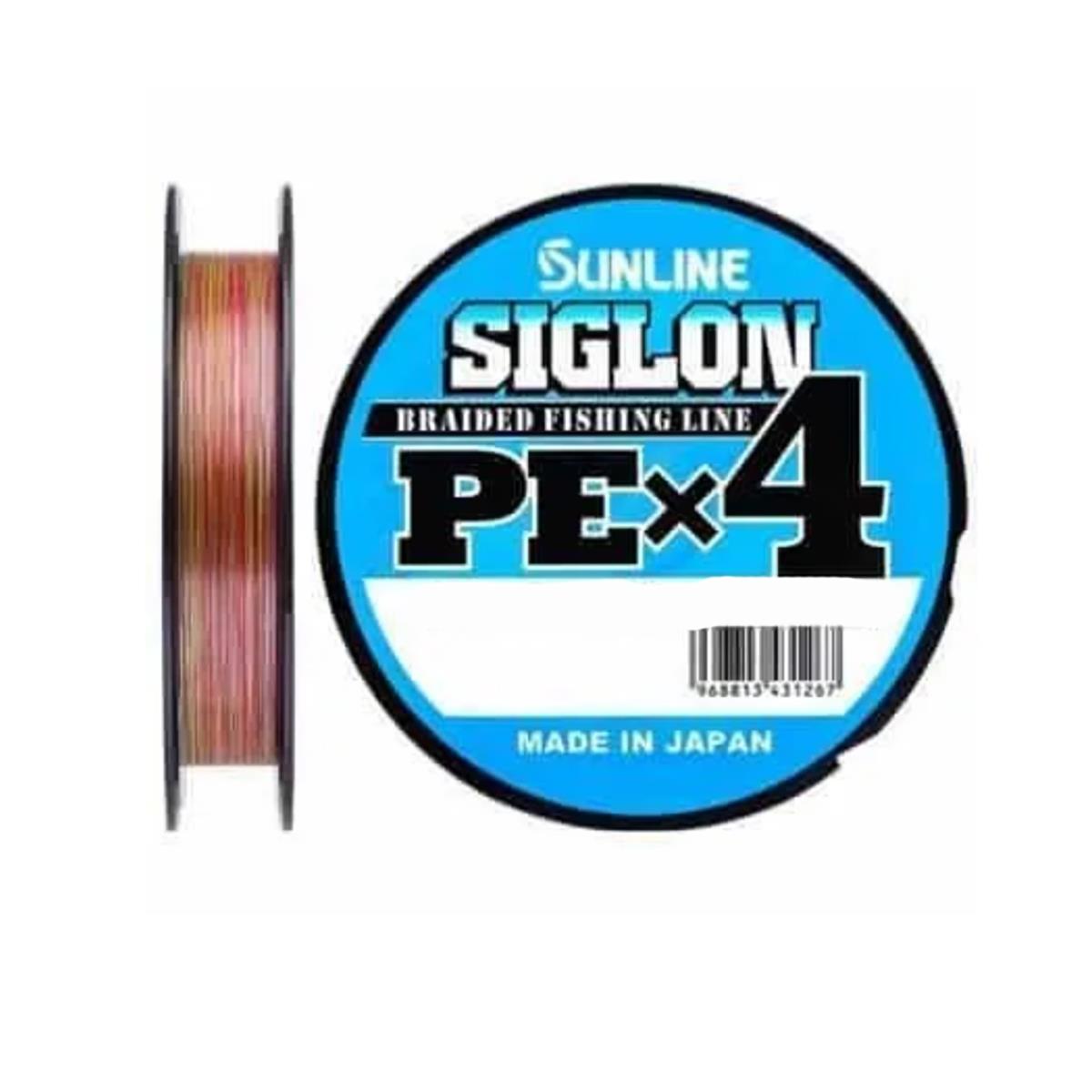 Шнур Sunline SIGLON PE×4 Multi Color 150 м