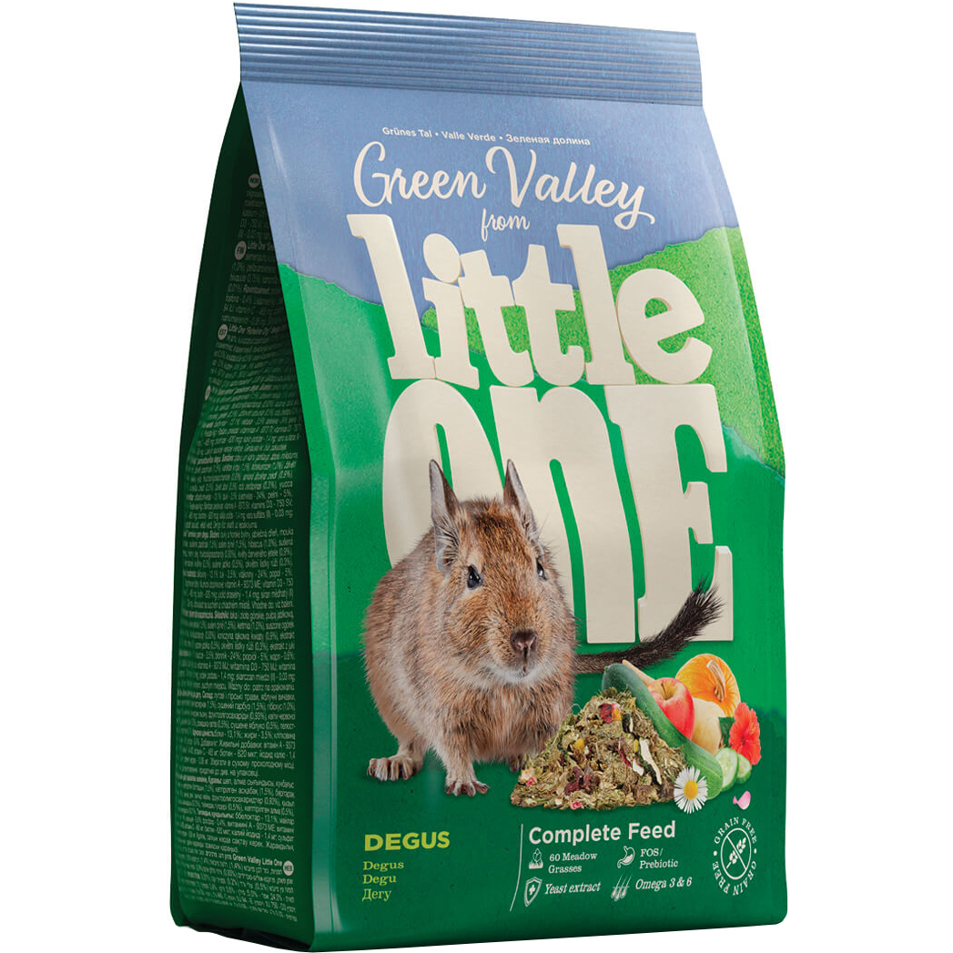 Корм для грызунов Little One Зеленая долина из разнотравья для дегу 750 г