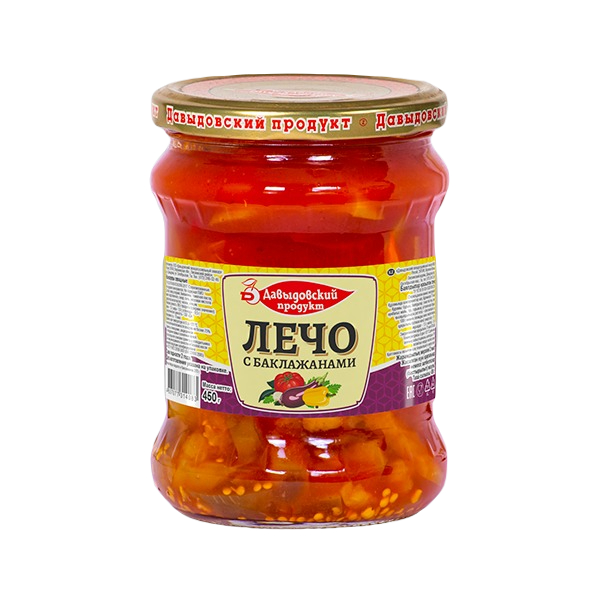 Лечо с баклажанами Давыдовский продукт, 450 г