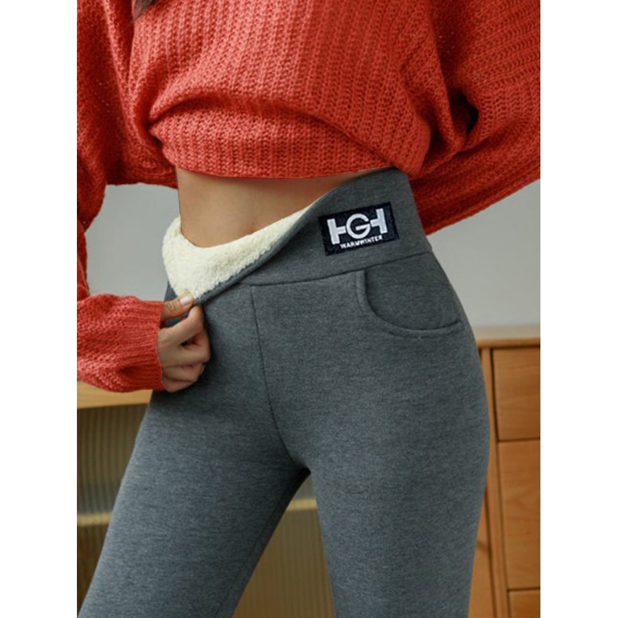 women bottoms  Cotosen Женские базовые бархатные утолщенные узкие леггинсы-морковки