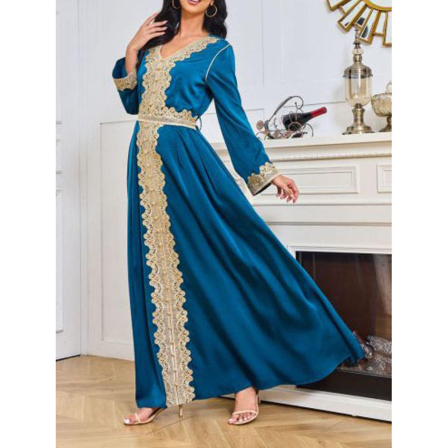 Women Dresses  Cotosen Модное высококачественное кружевное платье-халат с вышивкой