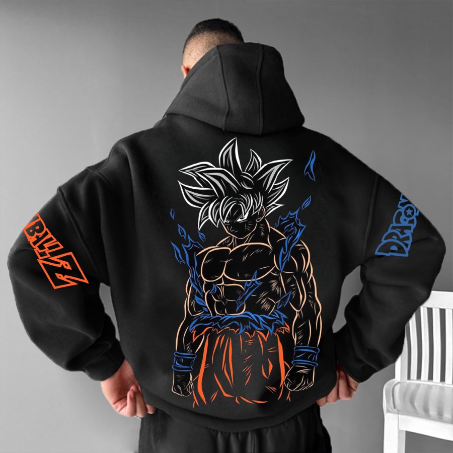  Толстовка унисекс с принтом Dragon Ball Goku