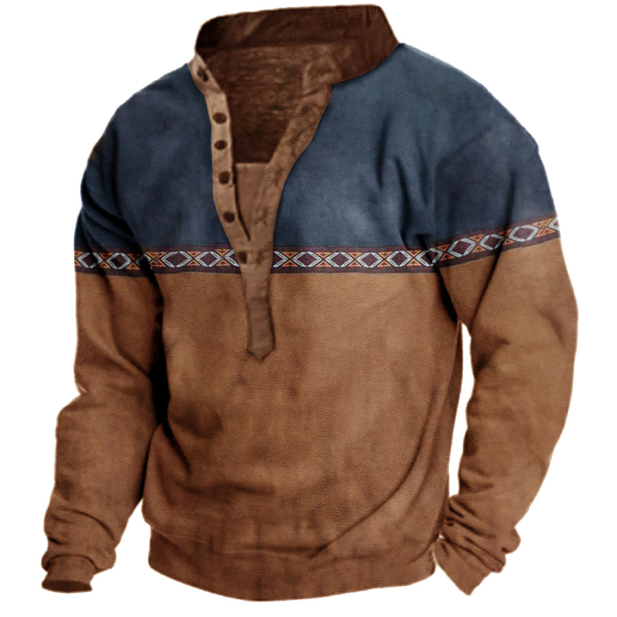 Tactical Sweatshirts & Hoodies Мужская толстовка Aztec Henley