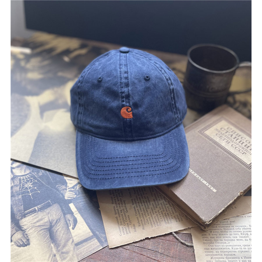 Hats Винтажная выстиранная бейсболка Carhartt American