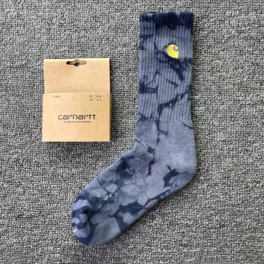 Мужские и женские спортивные носки Carhartt Vintage Tie-dye